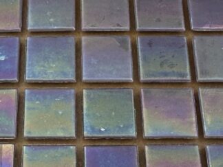 25 Sheet Dark Violet Iridescent 20mm Mosaic Tiles